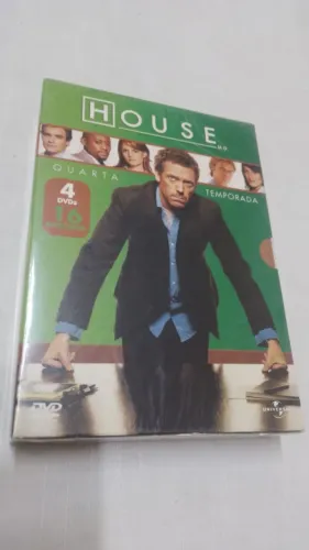 DVD Box Quadruplo House - Quarta Temporada - Novo Lacrado ( 25331 )