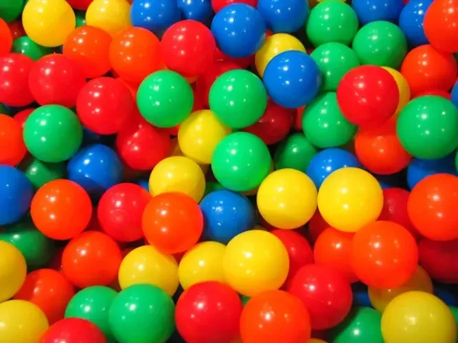500 Unidades de Bolinhas Coloridas para Piscina