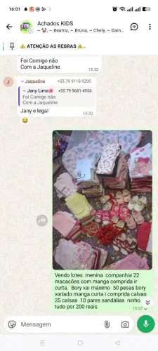 Lote várias pesas menina  acompanha isso tudo postei 200 de menino 80 novo