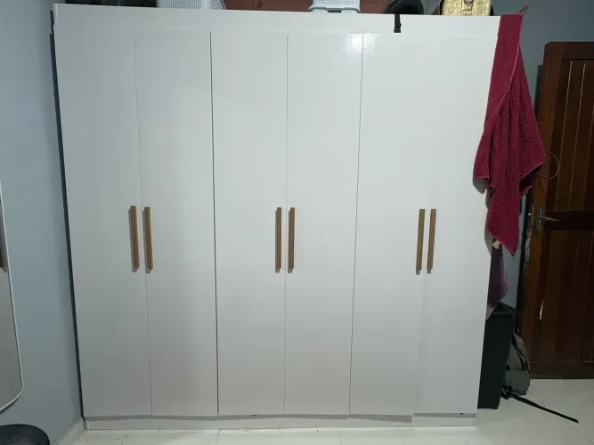 GUARDA ROUPA 8 PORTAS BRANCO