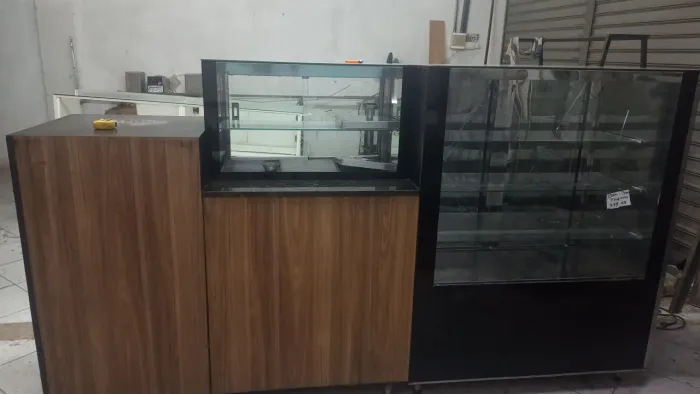 Vitrines de lanchonete