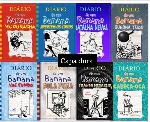 Livros coleção Diário de um Banana