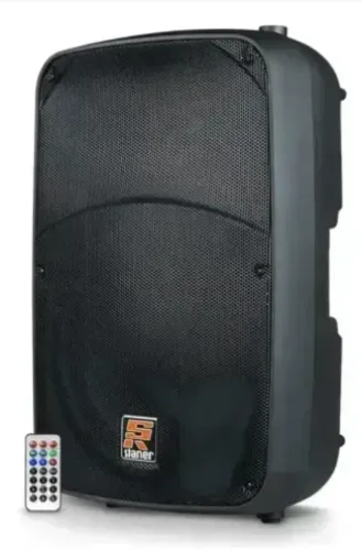 KIT-Caixa Ativa 15 Staner Sr315a + MESA DE SOM WALDMAN CP-12FXU 12 CANAIS