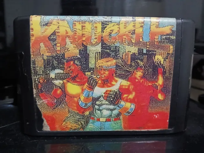 Cartucho video game  Mega drive Street of Rage Americano