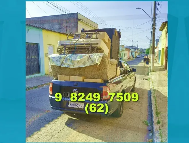 Frete para Setor Marista, Aeroporto, St. Leste, e Vila Nova! Atendimento rápido e seguro!