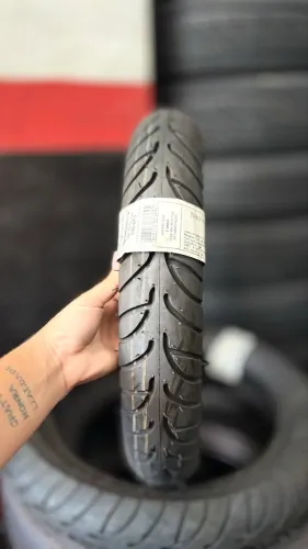 Pneu de moto 90/90R14 uso s/ câmara 