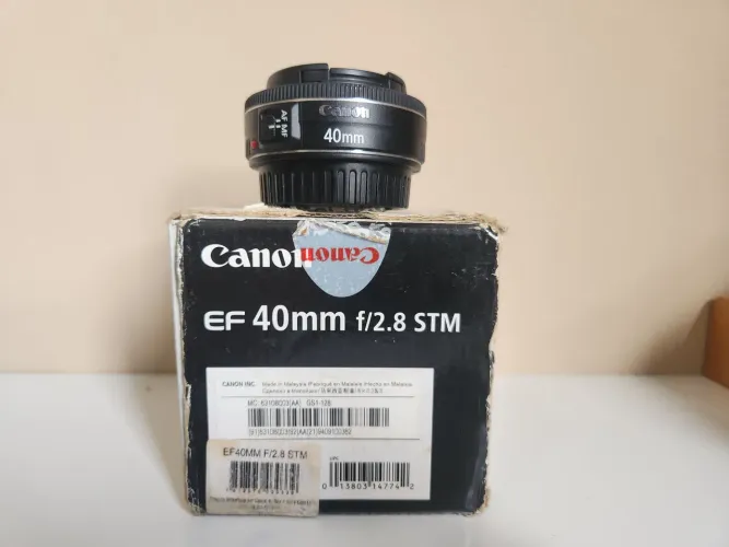 Lente Canon 40mm