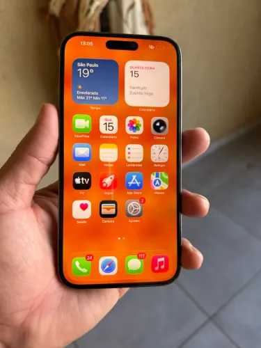 iPhone 14 PRO MAX 512 GB R$3.100 pra vender logo