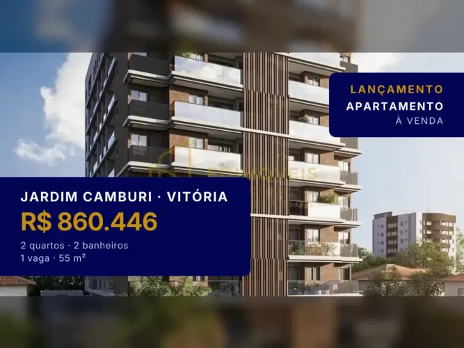 Seu novo lar em Jardim Camburi: Apartamento com 2 quartos e piscina!