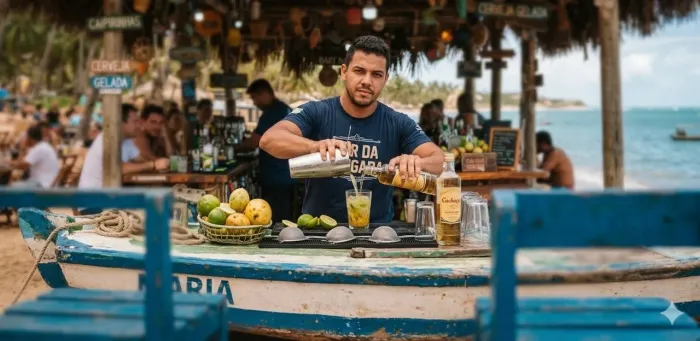 Vaga Barman em Restaurante em Ponta de Campina - contato na descrição