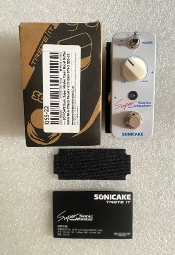 Pedal Sonicake Super Sonic Master Clean Boost Buffer