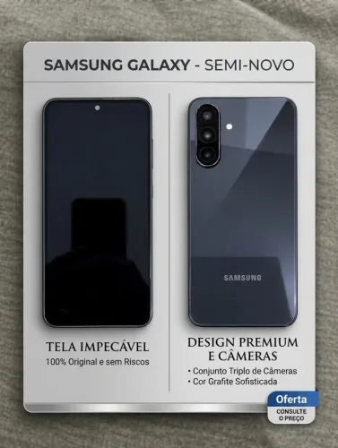 Samsung Galaxy A36 5G 256GB | Impecável, Só 3 Meses de Uso!