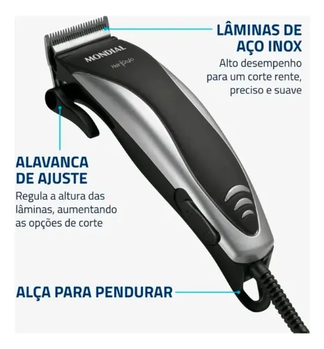 Máquina de cortar cabelo Mondial