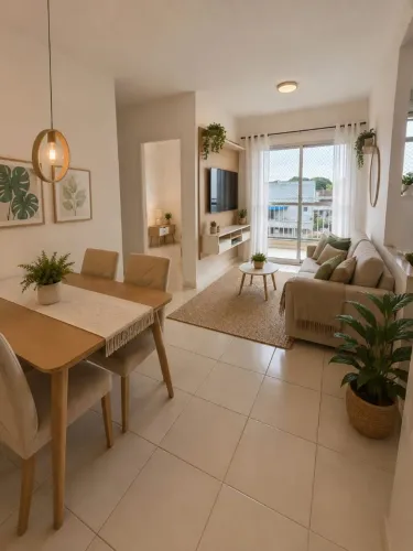 Apartamento 2 quartos com Suíte; garagem; Lazer completo. 