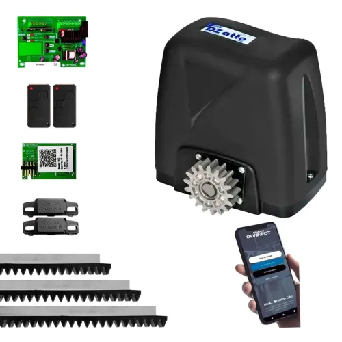 Portão automático via controle ou celular 