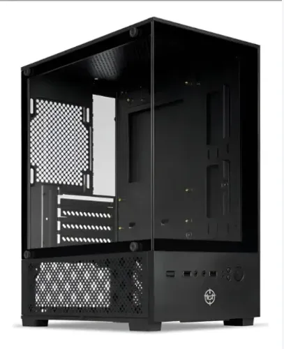 Gabinete Gamer Tgt Legion, Mini-tower, Lateral De Vidro Preto NOVO