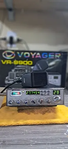 RADIO PX VOYAGER VR 9900 USADO CONFIGURADO ALINHADO SEME NOVO.COMPLETO. VALOR $ 2300 REAIs