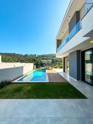 Casa de Condomínio em Atibaia, área gourmet, piscina, ampla área lazer, para venda com 600