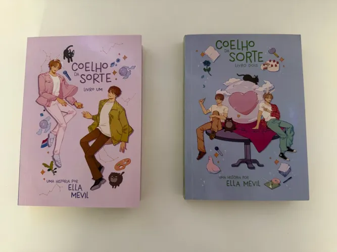 Combo Coelho da Sorte (Vol 1 e 2) - Com Brindes - Ella Mevil