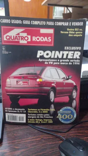 revista 4 rodas edição 400 colecionador
