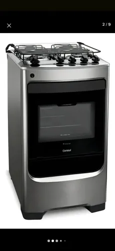 Fogão Consul 4 bocas inox Seminovo