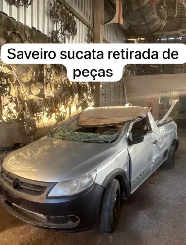 Saveiro Sucata retirada de peças