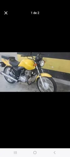 Titan cargo 125 Amarela