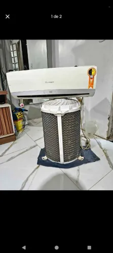 Central de ar 9 BTUs<br>Limpa