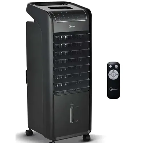 Climatizador de Ar Portátil Midea com Controle Remoto Ventila, Umidifica e Purifica.