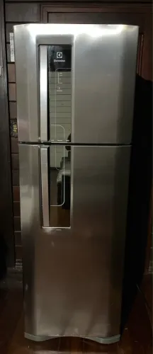 Geladeira frost free inox 