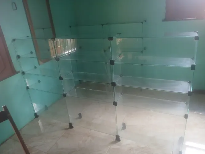 Balcão de vidro