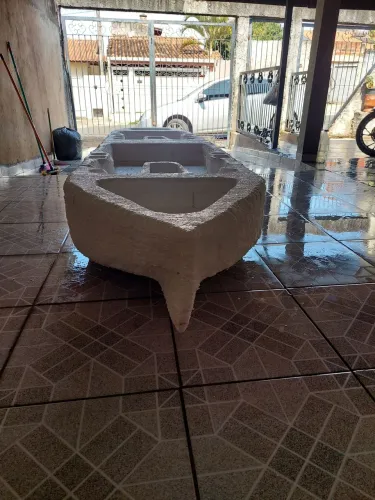 Caiaque Isopor tecido fibra de vidro