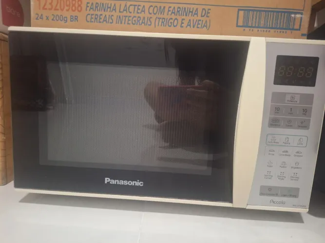 Microondas funcionando perfeitamente