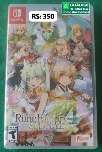Rune Factory 4 Special = R$: 350