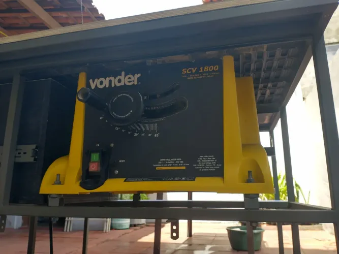 Serra bancada vonder