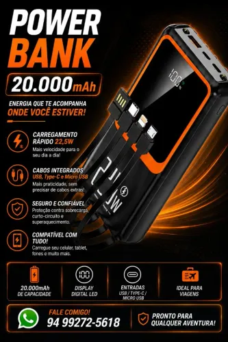 Power bank 20000 mah