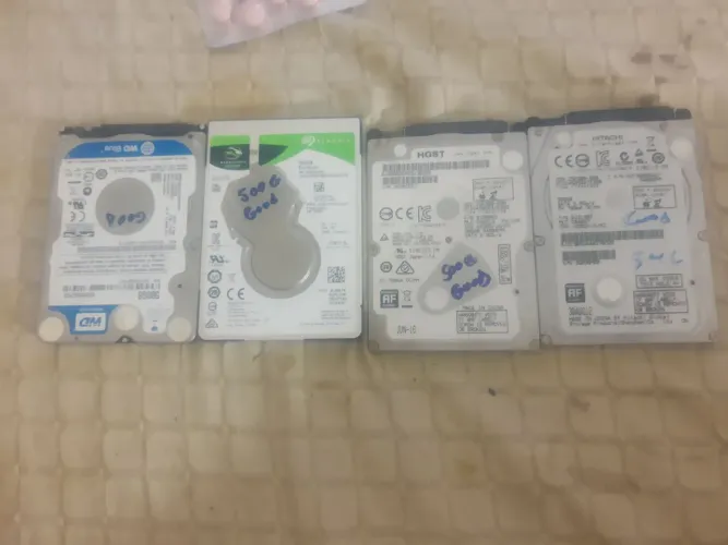HD 500G notebook saudáveis