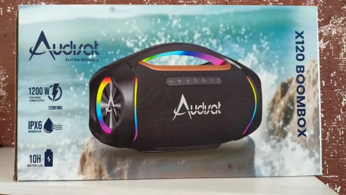 Bombox audiosat 120w rms