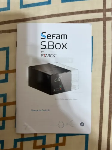 CPAP SEFAM S.Box Premium - Pouquíssimo uso - Estado de Novo - Completo
