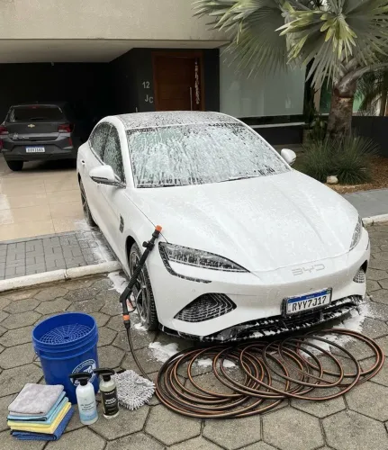 Lavagem automotiva a domicílio