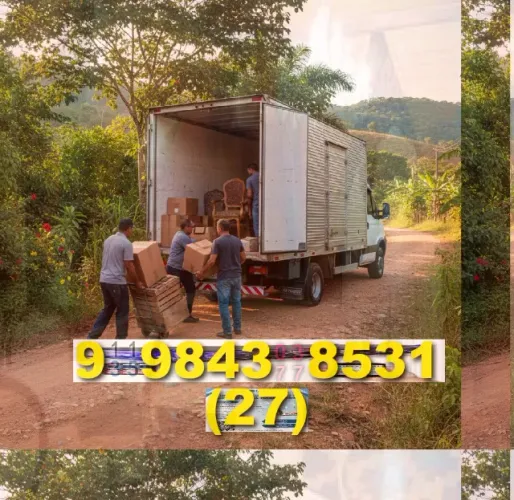 Frete para Vila Velha, Centro, Jardim Camburi e Moreira! Seu transporte seguro!