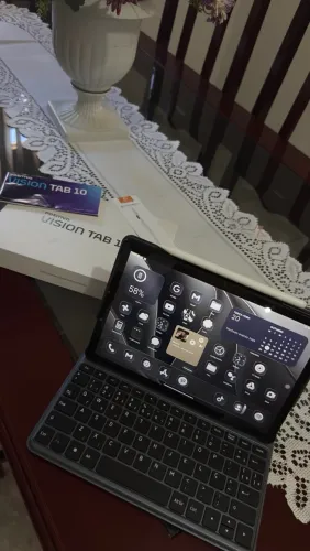 Vision Tab 10 + capinha teclado + caneta digital