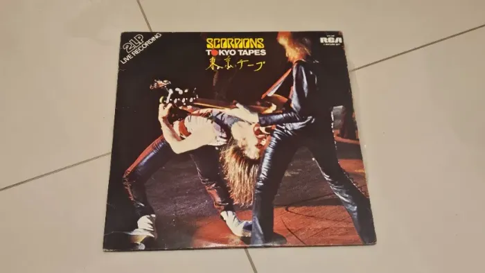 Disco Vinil Lp Duplo Scorpions Tokyo Tapes Live Perfeito Rock