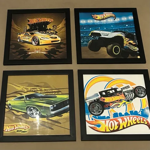 Quadros Hot Wheels