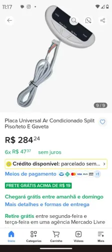 Placa eletrônica universal