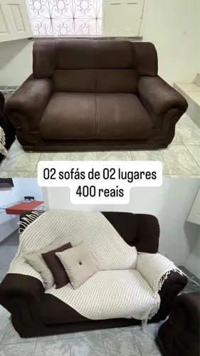 Sofá 2 Lugares - Bom Estado