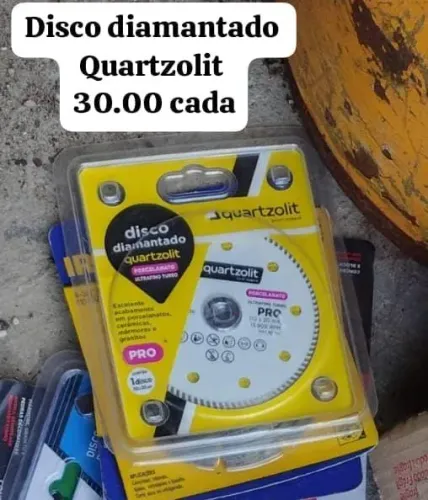 Disco diamantado quatzolit