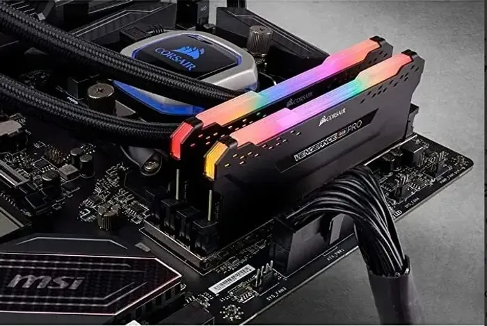 Memória Ram para PC Gamer 32GB (2x16GB) 3200mhz CL16 DDR4 Corsair Vengeance RGB Pro