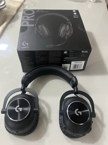 Headset Logitech Pro X 2 Lightspeed Sem Fio Preto Logitech G