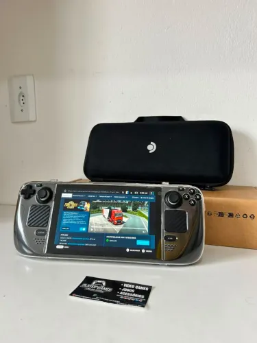 Steam Deck 256GB + 512GB Impecável! (Aceito Cartão)
